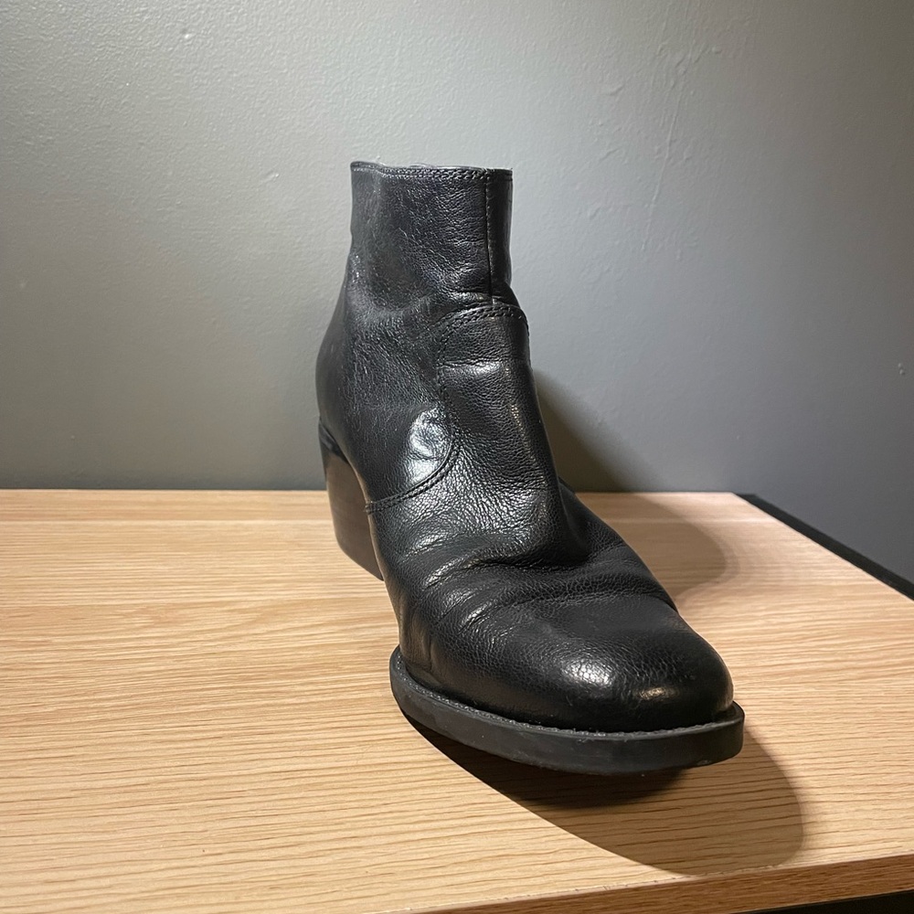 Nine West Black Leather Booties - Picture 5 of 6